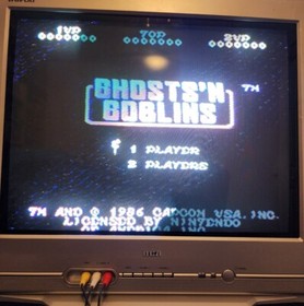 Ghosts 'n Goblins 5 Screw (Nintendo NES, 1985) [Used Cart Only] Authentic Tested