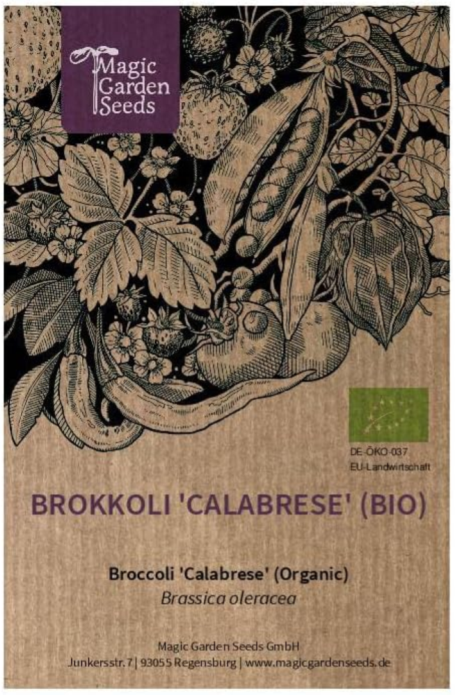 Broccolo Calabrese (Brassica oleracea) biologico - circa 50 semi