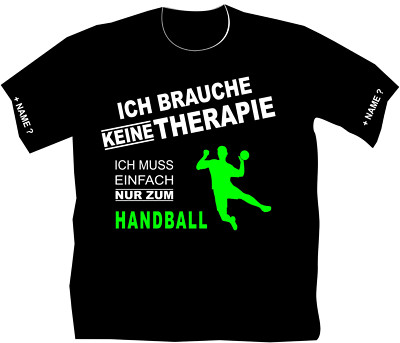 Handball T-Shirt Handballshirt Trikot Bekleidung Geburtstag Kinder Turniere 28