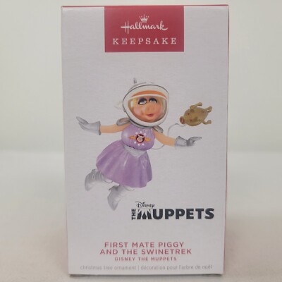 Hallmark Disney Muppets Ornament NEW 2024 First Mate Piggy & the Swinetrek Miss