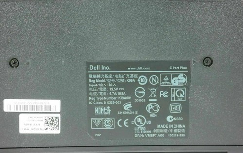 Dell E-Port Plus Dockingstation Port Replikator für Latitude E4300 E4310 Laptop - Bild 7 von 7
