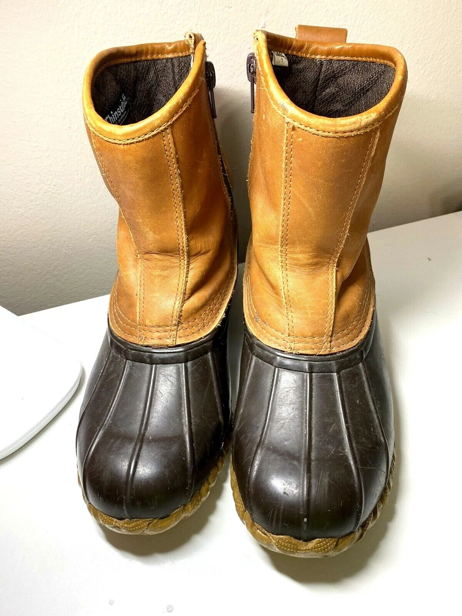 Mens zip duck clearance boots