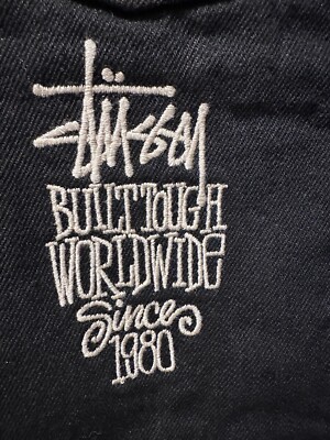 Stüssy Levi's Crispy Rinse Trucker Jacket Black/Brown Size X Stüssy Levi's Crispy Rinse Trucker Jacket Black/Brown Size X