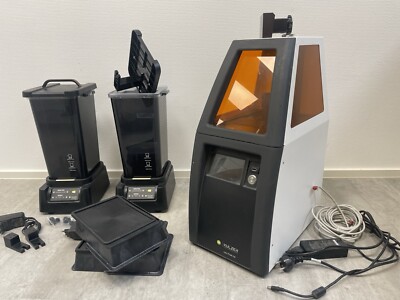 Kulzer Cara Print 4.0 3D Drucker Printer Und 2x Kulzer Reinigung Und Zubehör