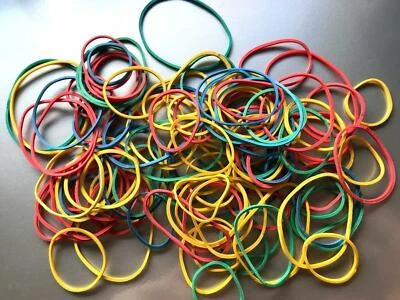 AXENTIA 500x Gummiringe # ca. 55mm # Ringe Gummibänder Haushaltsringe Gummiband Gummi