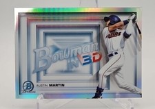 2022 Bowman Chrome Baseball #B3D-17 Austin Martin In 3D Insert Minnesota Twins 