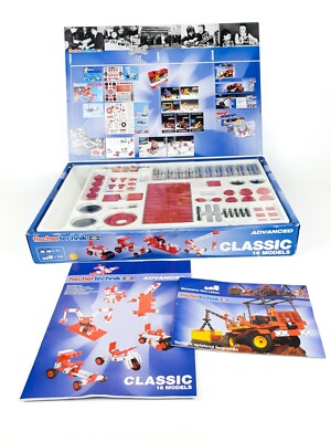 Fischertechnik Advanced Classic 16 Modelle Jubiläumsausgabe 2005 NEU TOP 96781