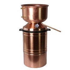 Distillatori in rame a fungo - Alambicco Grappa modello a fungo da 50 litri