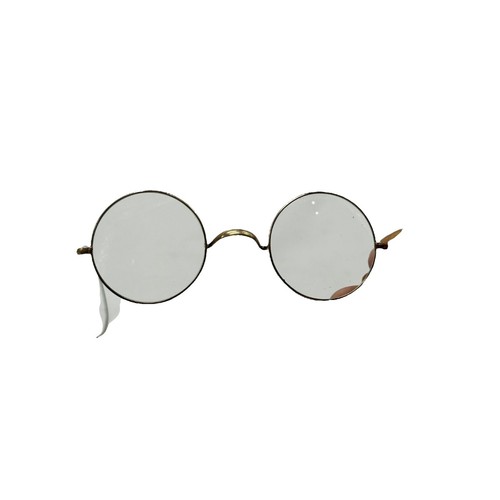 Sharon 1940s Round Wire Frame Glasses Art Deco Case & Original Certificates Vintage glasses 1930s round - Gem main image 3