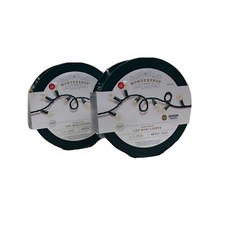 Wondershop LED Mini String Lights  2-Pack  200-Count  Green Wire  Warm White