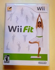  Wii Fit Video Game E-Everyone 2008 Nintendo Fitness & Health Free Shipping