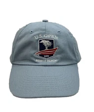 US Open Golf Strapback Hat Cap Pebble Beach 2019 US Golf Association USGA  Blue