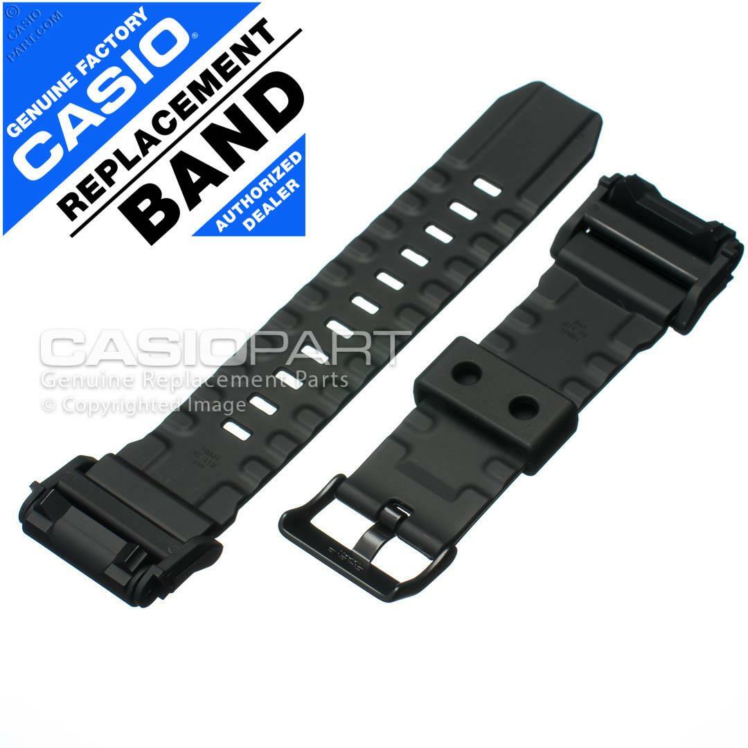 GENUINE CASIO Black Watch Band for G-SHOCK x HUF GD-400HUF-1 GENUINE CASIO Black Watch Band for G-SHOCK x HUF GD-400HUF-1