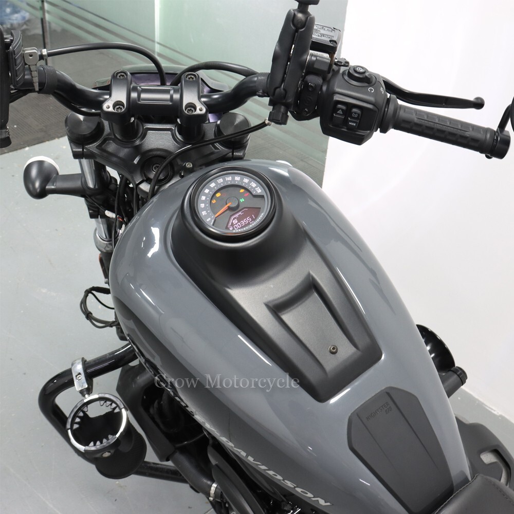 For Harley Nightster 975 RH 975 S 2022 2023 Black Dash Gas Fuel