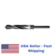 Silver and Deming Twist Drills, 6" Lenght, Two-tone finish. (Choose Size)