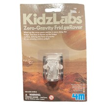 Kidzlabs Zero Gravity Fridge Rover - Magnetic Science Moon Landing, Wind Up Toy