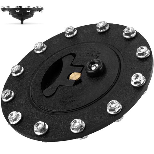 Universal Fuel Cell Gas Tank Filler Cap Twist Filler Plate Fittings