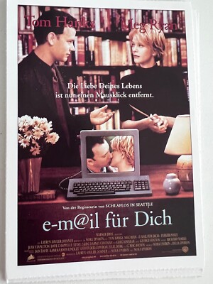 Cinema Filmplakatkarte | E-mail für dich | 1998