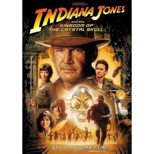 Indiana Jones and the Kingdom of the Crystal Skull (DVD, 2008) Harrison Ford