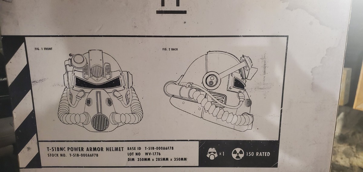 ⚡希少品⚡Fallout 76 パワーアーマーヘルメット T-51b レプリカ ⚡希少品⚡Fallout 76 パワーアーマーヘルメット T-51b レプリカ