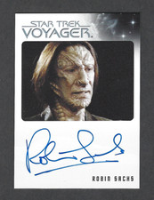 2012 Rittenhouse Star Trek Voyager Robin Sachs Autograph