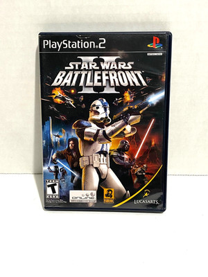 Star Wars: Battlefront (Sony PlayStation 2, 2004) PS2 Artwork & Manual NO GAME