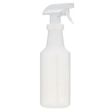 New Bottle Crew 32 Ounce All Plastic Empty Spray Bottle, 12 Pack