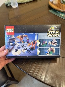 SEALED MINT LEGO Star Wars Episode I Gungan Patrol 7115