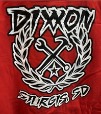 Dixxon Flannel Co x Sturgis Biker Men's 3XL Red Fleece Lined Full Zip Hoodie NEW