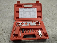 ASTRO PNEUMATIC TOOL COMPANY ANTENNA WRENCH & RADIO SERVICE SET WITH CARRIER BOX