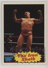 1985 O-Pee-Chee WWF The Iron Sheik #2 HOF 04zt