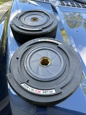 Bowflex Revolution 40 lb Spiraflex Weight Plate Set (80 Lb Total) Free ship