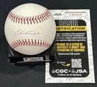 Ernie Clement Signed Romlb Major League Baseball Autographed Blue Jays JSA COA