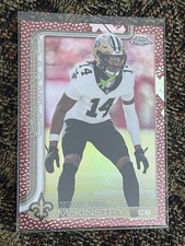 2025 TOPPS CHROME Kool-Aid McKinstry Football Leather refractor #224
