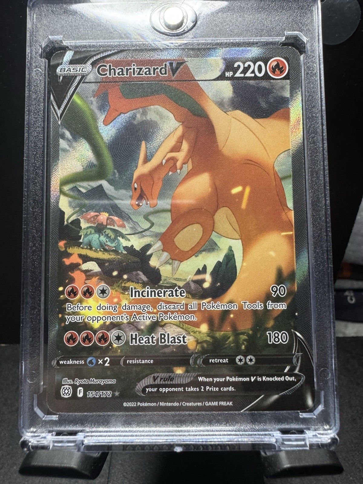 Charizard V (Alternate Full Art) 154/172 | Pokemon Swsh09: Brilliant Stars | NM