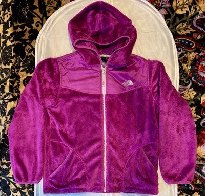 North Face Denali Jacket Girls XL /Women SM Purplish-pink Well Kept