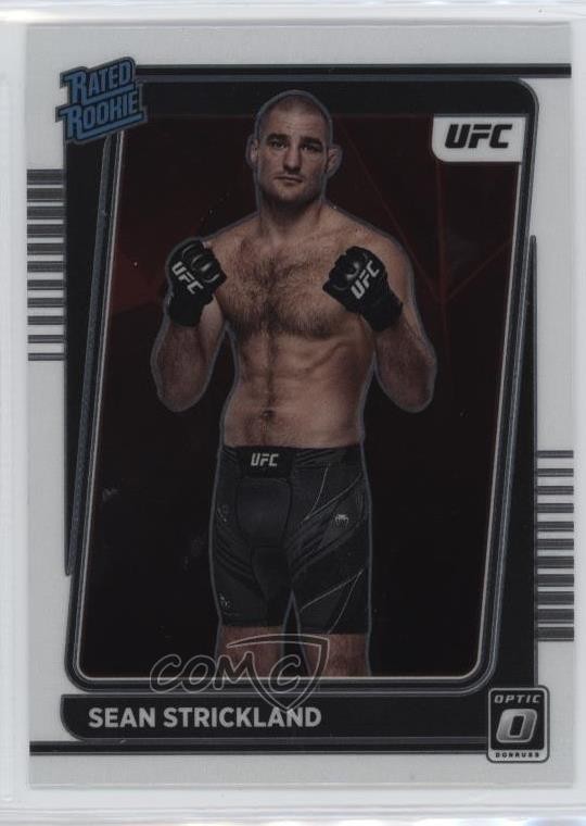 2022 Panini Donruss Optic UFC Rated Rookie Sean Strickland #111 4z0