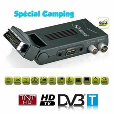 STRONG SRT80 RECEPTEUR TNT HD BRANCHEMENT DIRECT SUR PERITEL HDMI/PV camping
