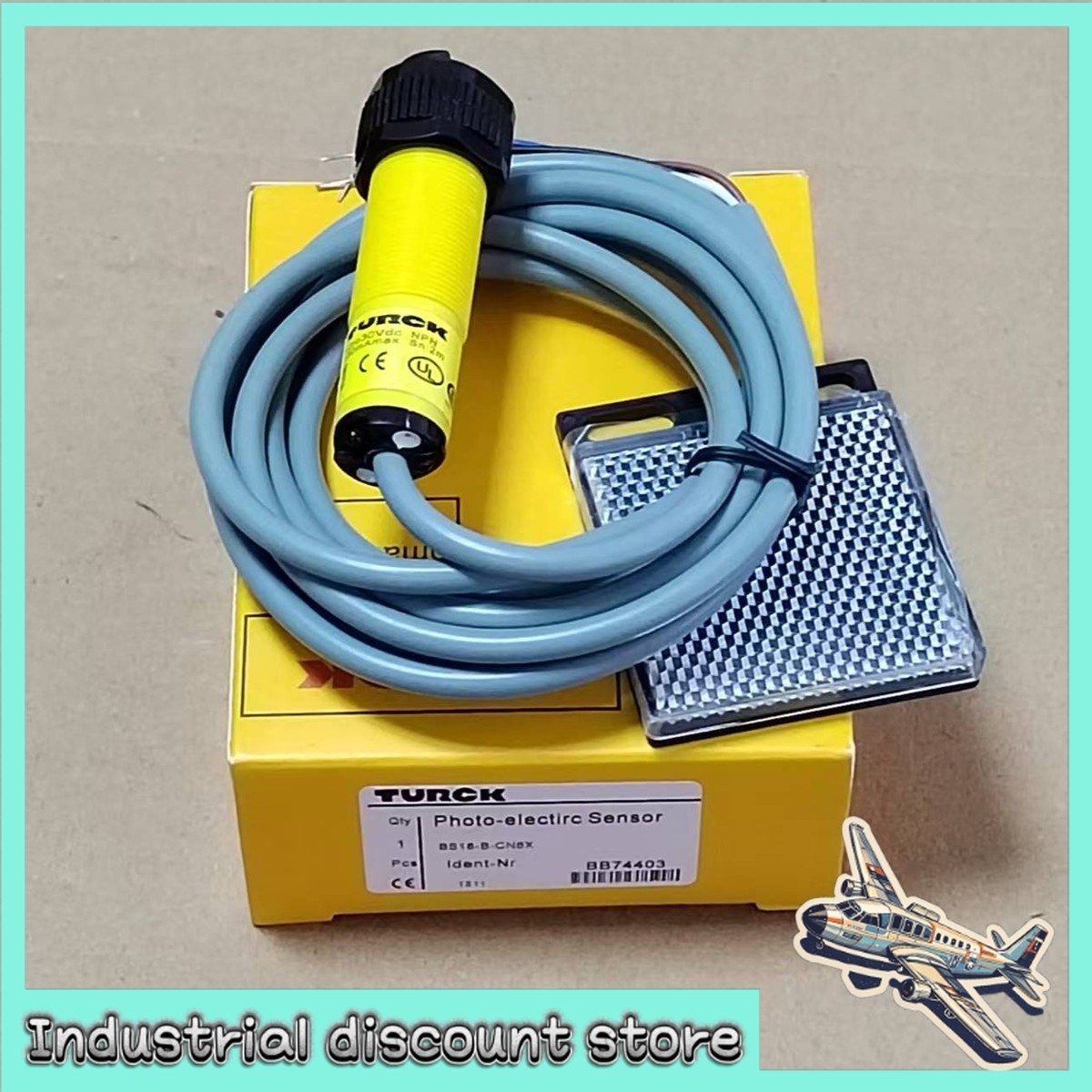 BS18BCN6X 1PCS New TURCK Photoelectric Switch BS18-B-CN6X Fast Delivery