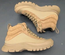 Danner Mens Trail Trainer Mid 4" Coyote Brown Lightweight Hiking Boots Sz 8 READ