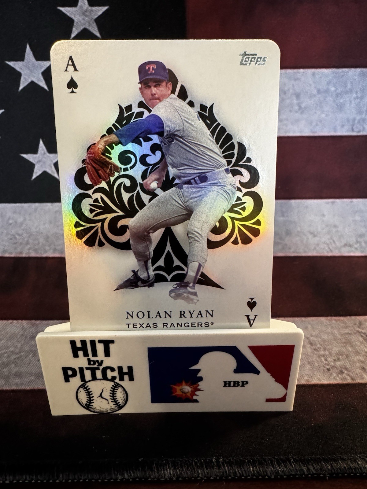 Nolan Ryan 2023 Topps All Aces #AA-1 Holo Foil Die-Cut Texas Rangers HOF Star