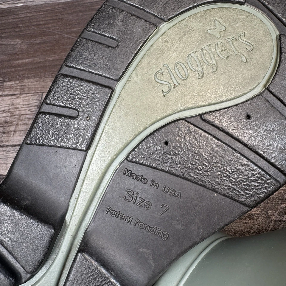 Sloggers Waterproof Garden Clogs Women Traditional Garden Clogs 7 Made USA - Image 4 of 4