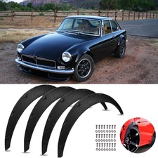 4pcs Flexible Car Fender Flares Wide Extension Wheel Arches Trim For Mg Mgb Mgc 4pcs Flexible Car Fender Flares Wide Extension Wheel Arches Trim For Mg Mgb Mgc