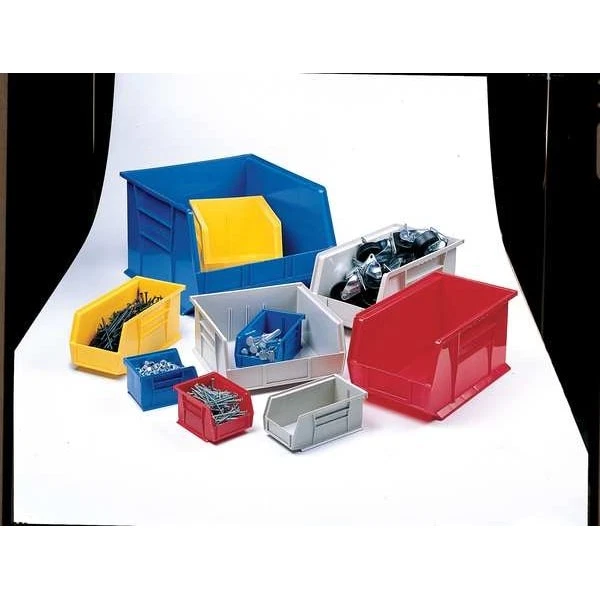 Akro-Mils 30250Blue Hang & Stack Storage Bin, Plastic, Blue, 7 In H, 16 1/2 In - Image 4 of 4