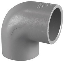 Charlotte Pipe PVC 08300 1600 Sch 80 PVC 90 Degree Elbow 1-1/4 Socket Dia. in.