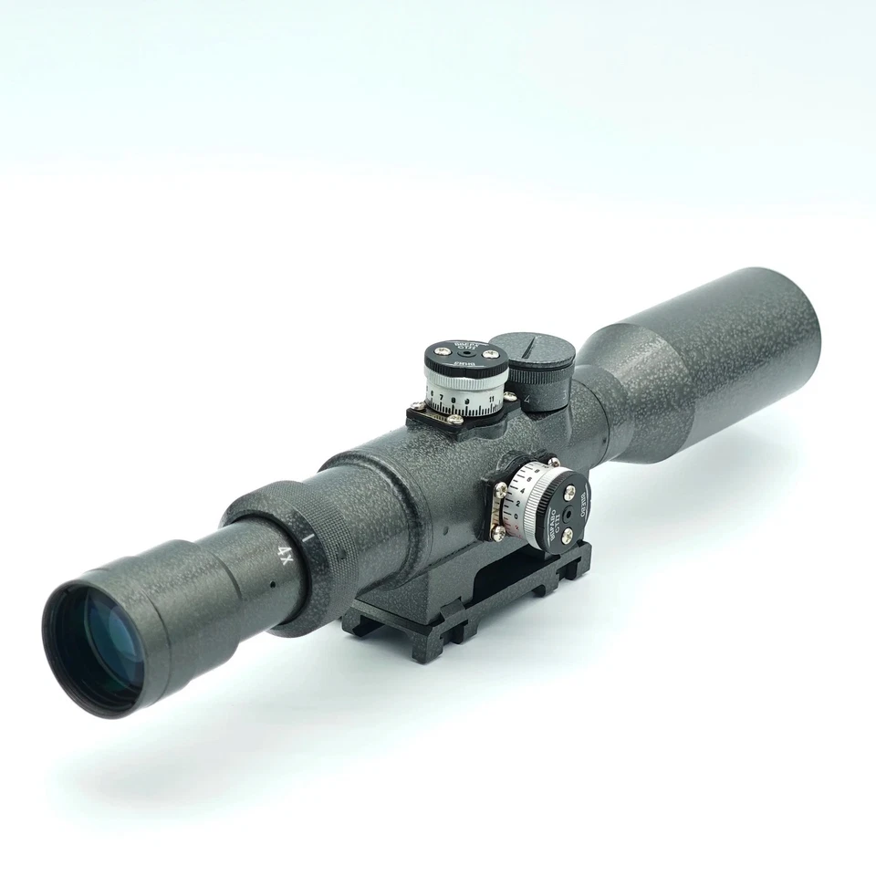 Mira para rifle SVD 4-12X42W FFP con iluminación IR montaje de clip frontal Foto 4 de 4