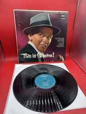 FRANK SINATRA THIS IS SINATRA ORIG  1956 PROMO "BONUS"  CAPITOL T-768 NM DISC!!