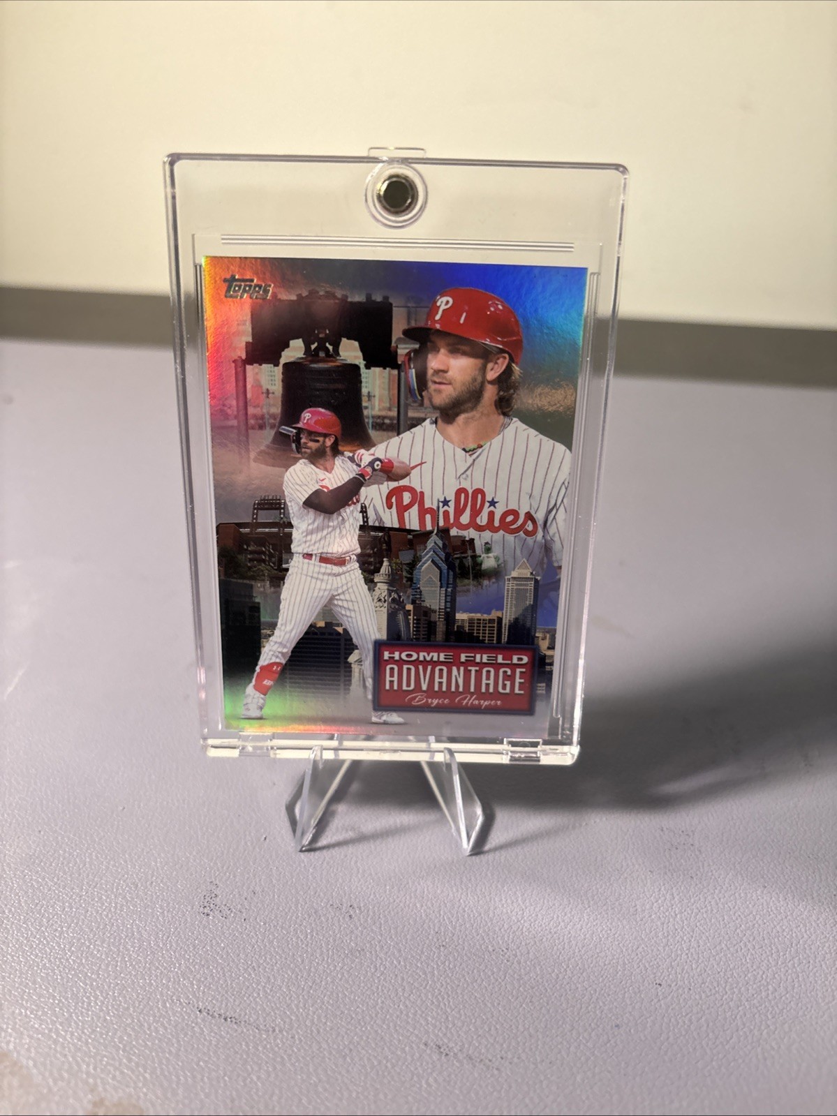 2024 Topps Chrome Update Home Field Advantage #HFA-17 Bryce Harper CASE HIT