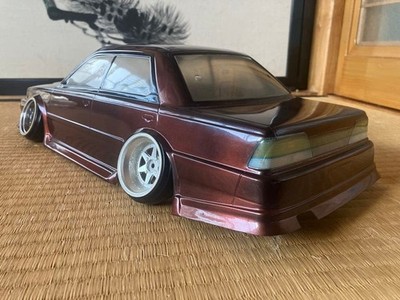 Alex C33 Laurel RC Drift Car Body Only Metallic Brown Painted