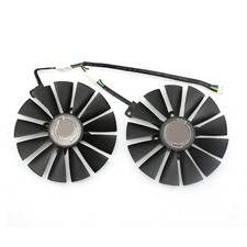 Fan For ASUS STRIX DUAL RX 580 O4G RX580 O8G Game 4PIN 13 blades Cooling Fan TA